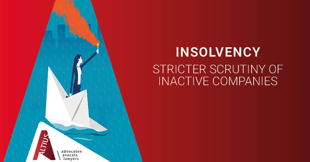 Stricter scrutiny of inactive companies