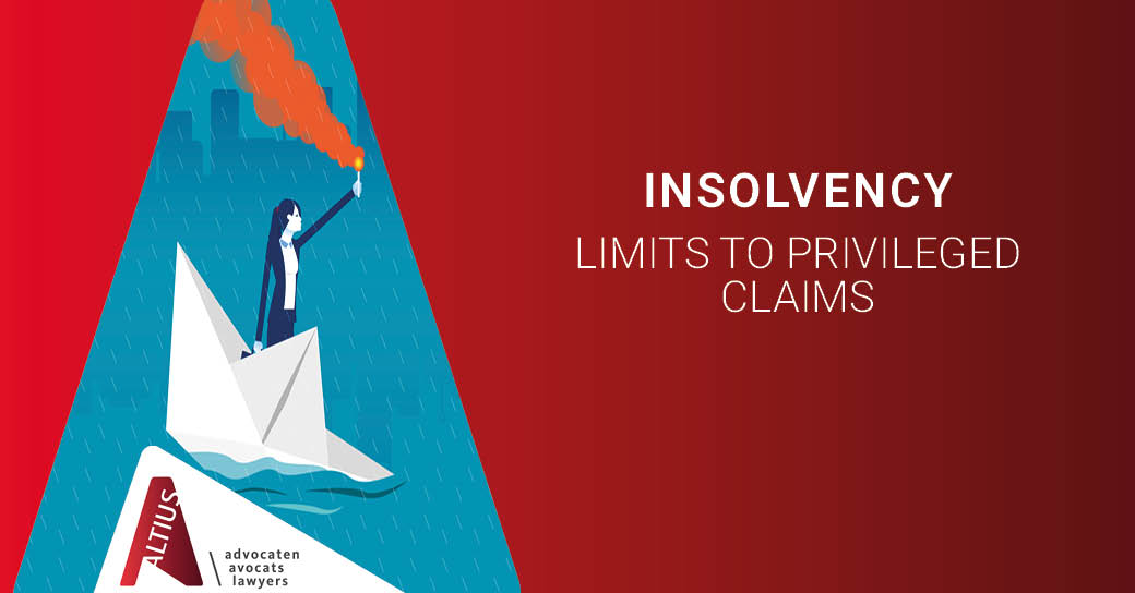 Limits to privileged claims