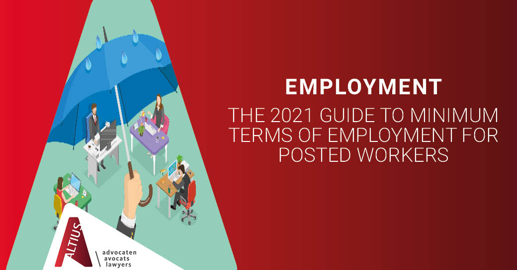 The 2021 Guide to minimum terms of employment for posted workers