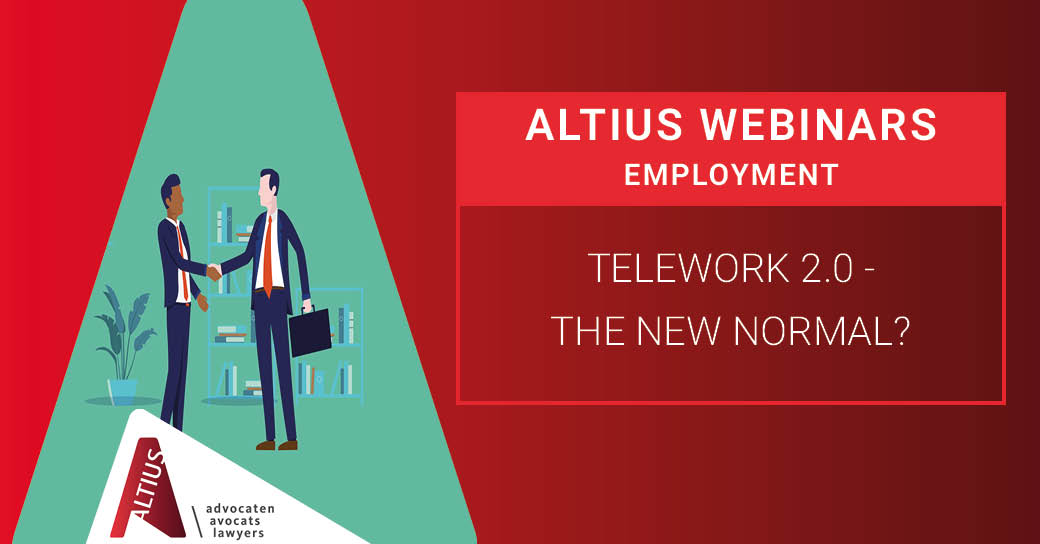 Webinar Video | Employment Webinar: Telework 2.0 – The New Normal?