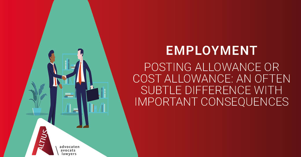 Posting allowance or cost allowance: an often subtle difference with important consequences