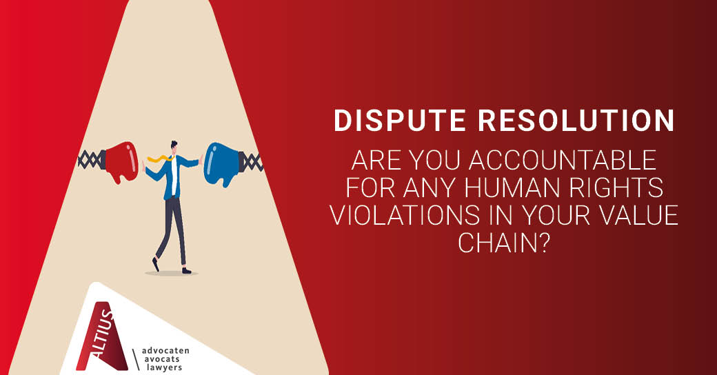 Are you accountable for any human rights violations in your value chain?
