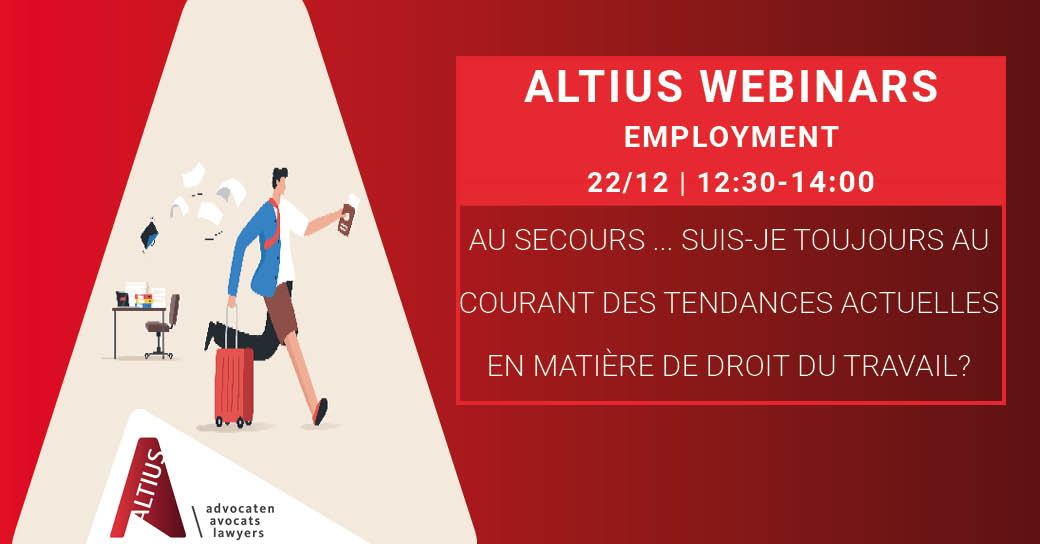 Au secours… suis-je toujours au courant des tendances actuelles en matière de droit du travail?