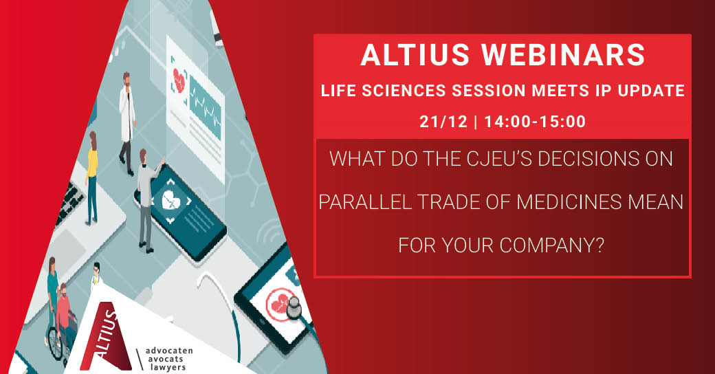WEBINAR VIDEO | What do the CJEU’s decisions on parallel trade of medicines mean for your company?