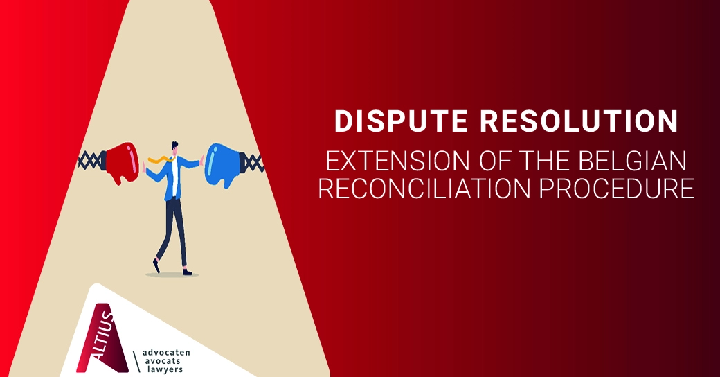 Extension of the Belgian Reconciliation Procedure