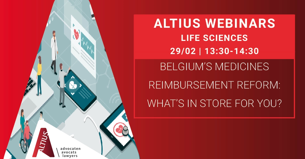 WEBINAR VIDEO | Belgium’s medicines reimbursement reform