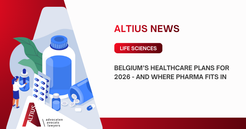 Belgium’s healthcare plans for 2026 – and where pharma fits in