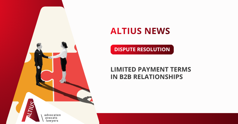 Limited payment terms in B2B relationships